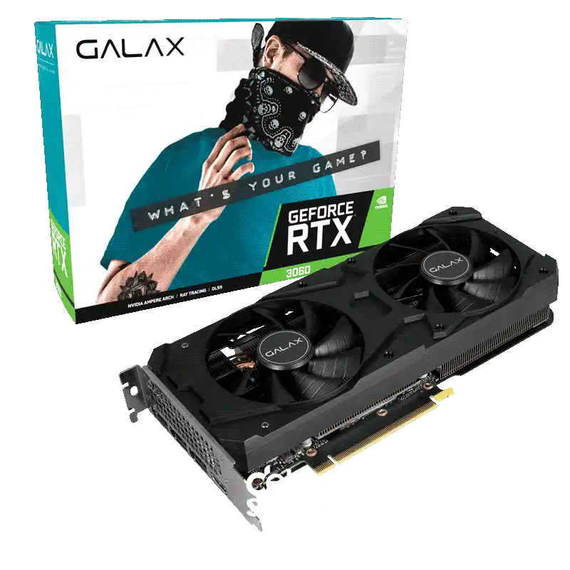 GALAX GeForce RTX 3060 8GB GDDR6 128-bit Graphics Card